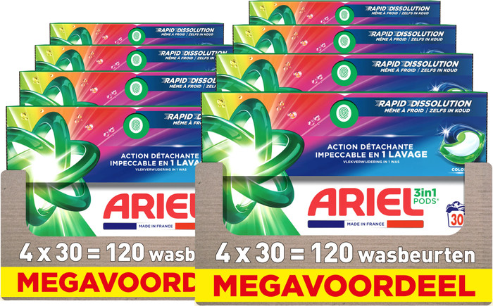 Ariel 3in1 Pods Colour - 240 stuks Main Image