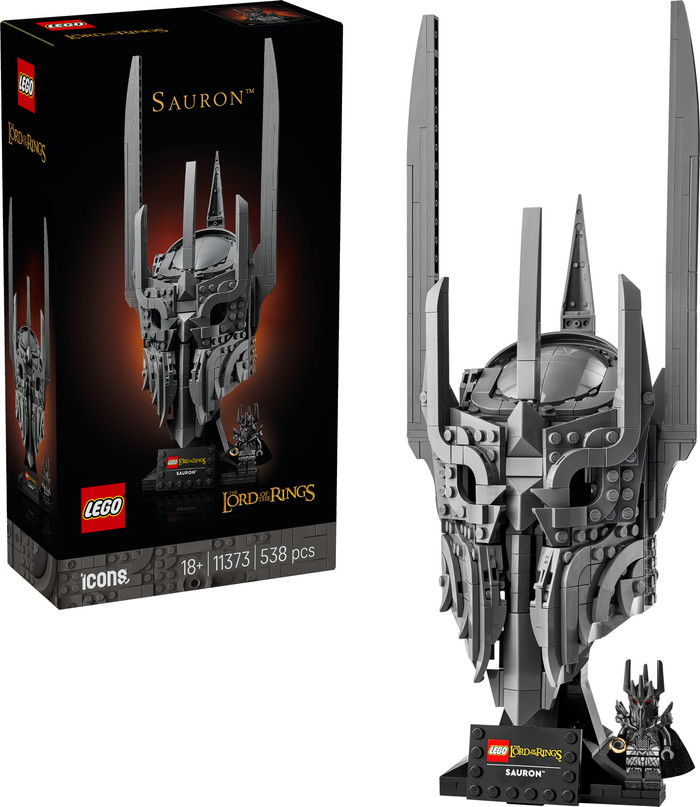LEGO Icons Lord of the Rings: Sauron Buste 11373 rechterkant