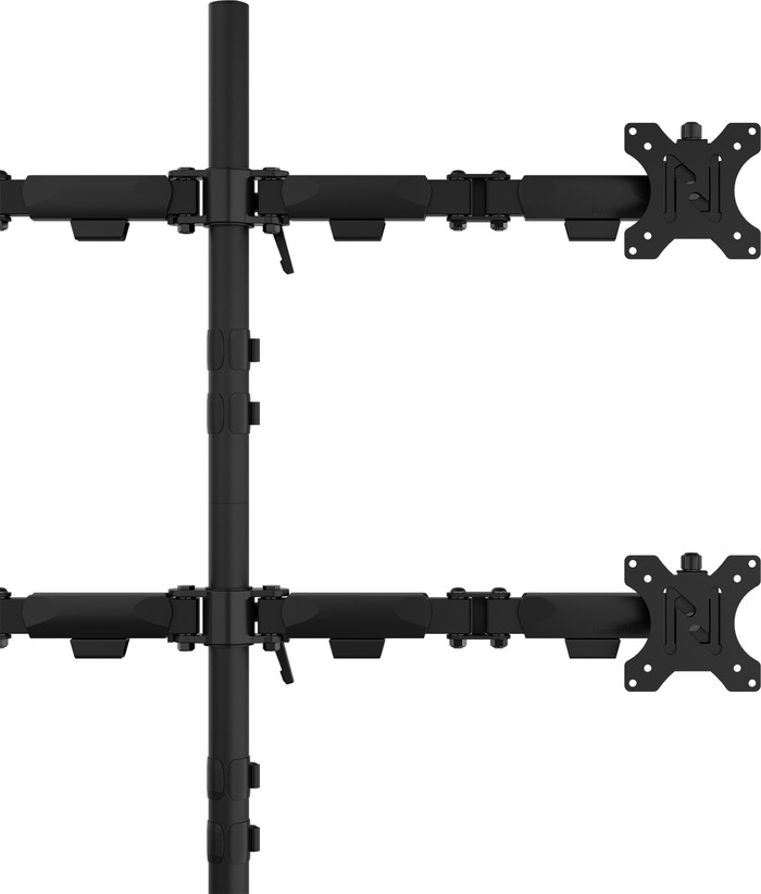 Neomounts NERO DS60-600BL2-2 Monitorarm Zwart detail