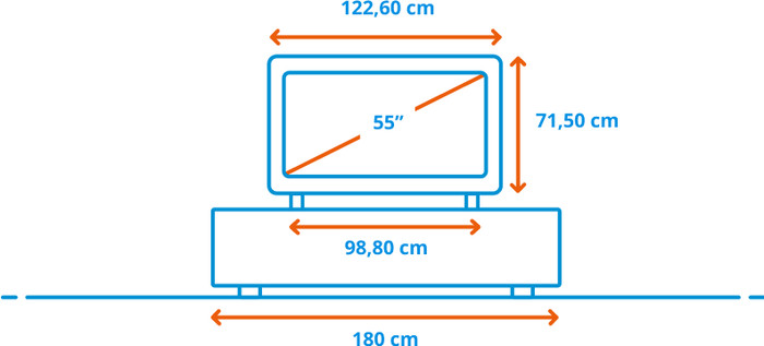 Hisense QLED 55" E79S PRO (2026) visual Coolblue 1