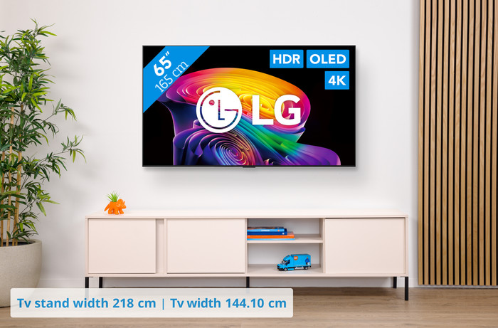 LG OLED EVO 65 inches C6 (2026) visual Coolblue 1