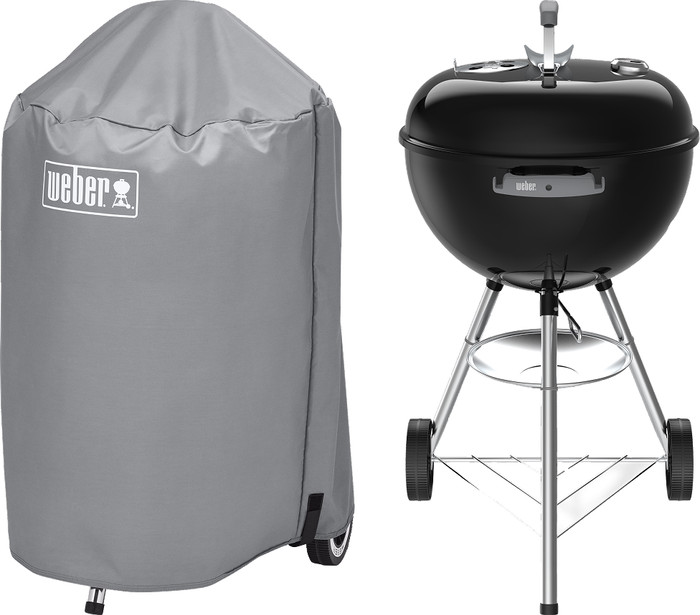 Weber Original Kettle 47 cm Zwart + Weber Hoes 47 cm Main Image