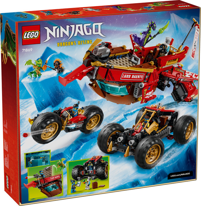 LEGO Ninjago Land-Bounty 71869 verpakking