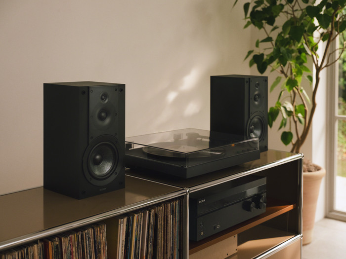 Sony PS-LX5BT Zwart product in gebruik