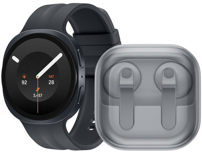 Samsung Galaxy Watch 9 5G Zwart 44mm + Samsung Galaxy Buds4 Wit Main Image
