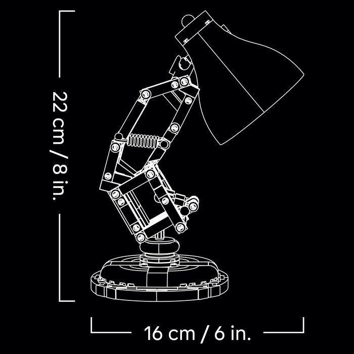 LEGO Ideas Disney Pixar Luxo Jr. 21357 detail