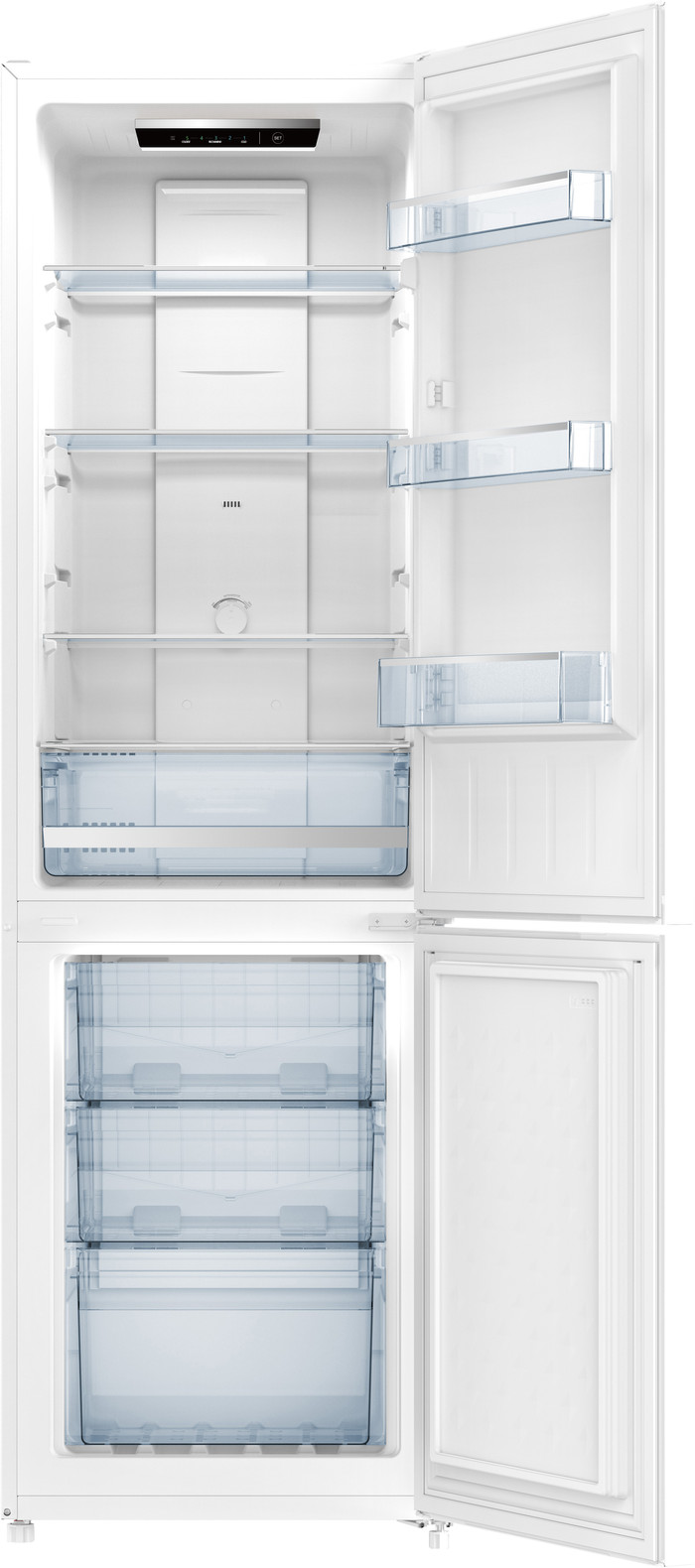 Beko B3RCNO256W binnenkant