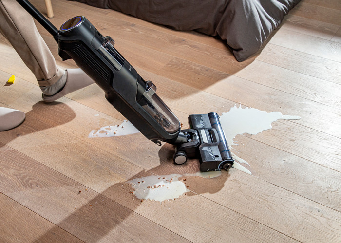Rowenta X-CLEAN 4 GZ5036 2-in-1 product in gebruik