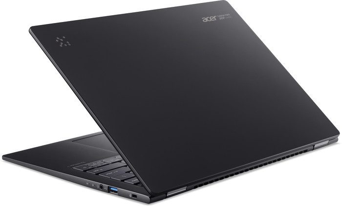 Acer TravelMate P6 14 AI TMP614-54-TCO-70QD QWERTY achterkant