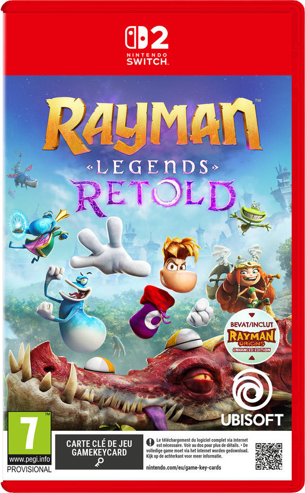 Rayman Legends Retold Nintendo Switch 2 Main Image