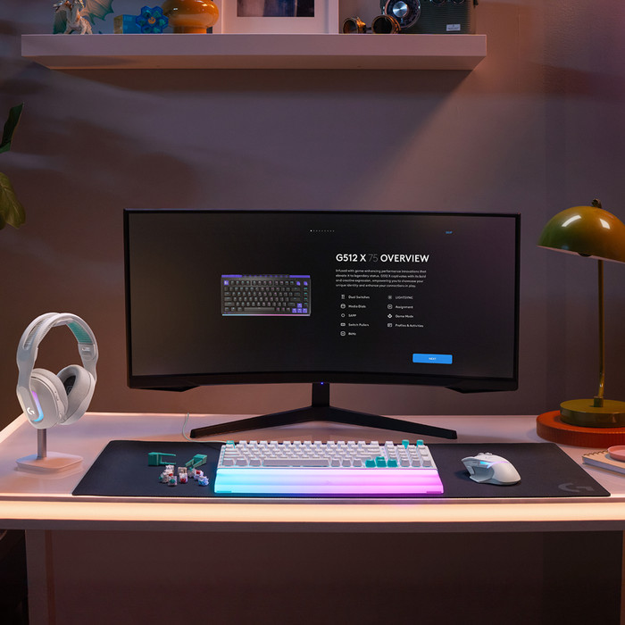 Logitech G512 X 98 Gaming Toetsenbord Qwerty Wit visual leverancier