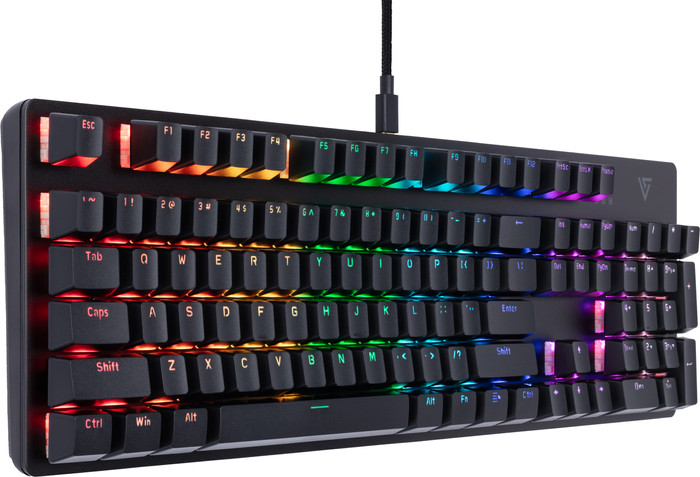 Vortech Essential Gaming Keyboard QWERTY left side