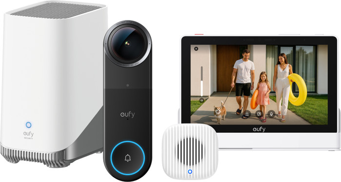 Anker eufy Doorbell S4 + Mini Chime + HomeBase 3 + Smart Display E10 Main Image