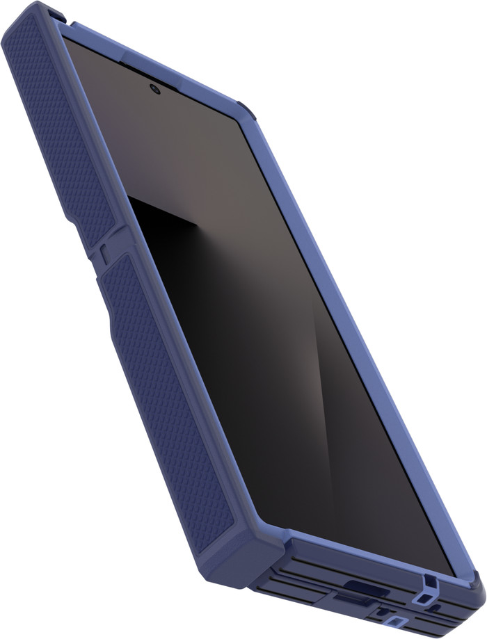 Otterbox Defender Samsung Galaxy Z Fold 8 Ultra Back Cover met Magneet Blauw onderkant