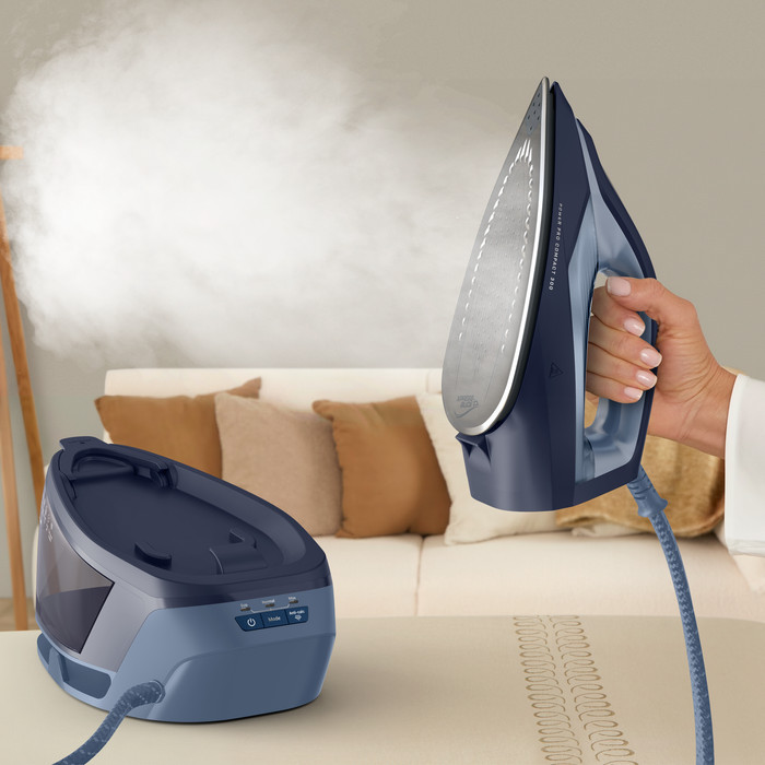 Tefal Power Pro Compact 300 SV6223 product in gebruik