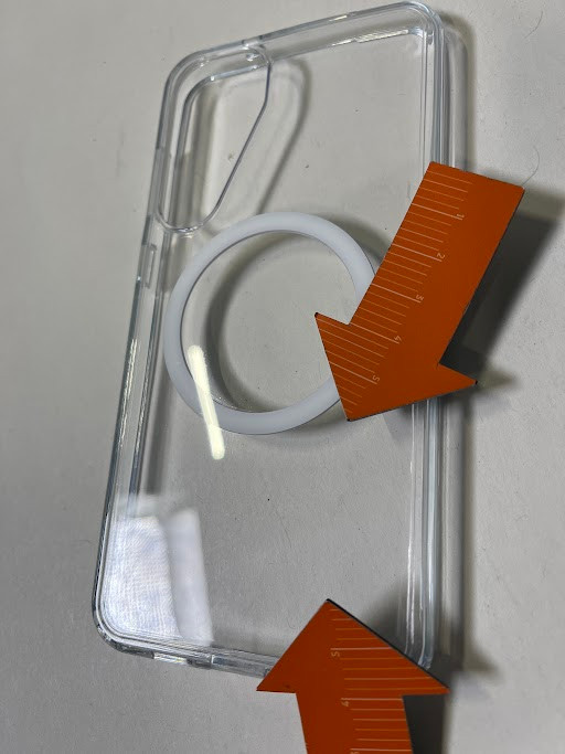 Otterbox Symmetry Samsung Galaxy S25 Plus Back Cover Transparant 