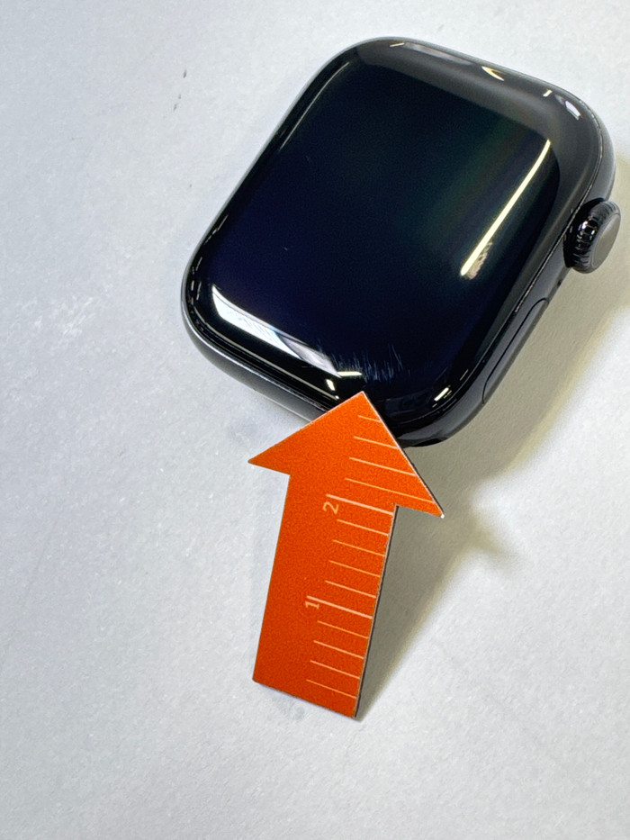 Apple Watch Series 10 42mm Black Sport Band S/M 