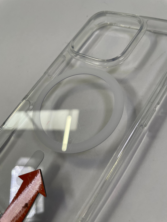 BlueBuilt Protective Back Cover with MagSafe iPhone 16 Pro Transparent 