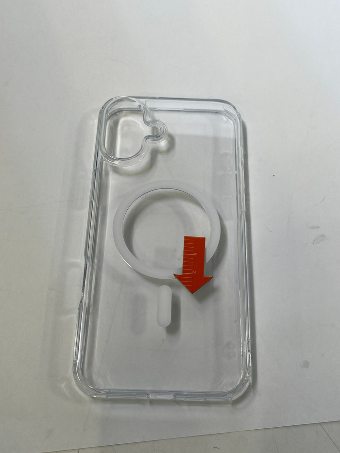 BlueBuilt Protective Back Cover met MagSafe iPhone 16 Plus Transparant 