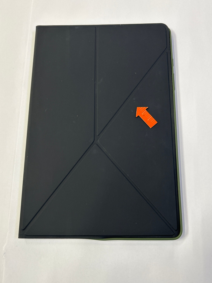 Samsung Galaxy Tab A9 Plus Book Case Zwart 