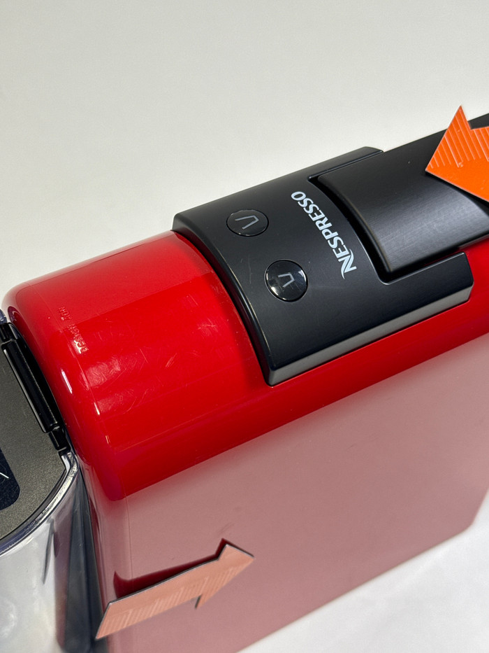 Magimix Nespresso Essenza Mini Rood 