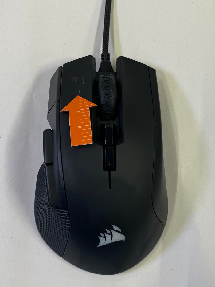 CORSAIR Ironclaw RGB Gaming Mouse 