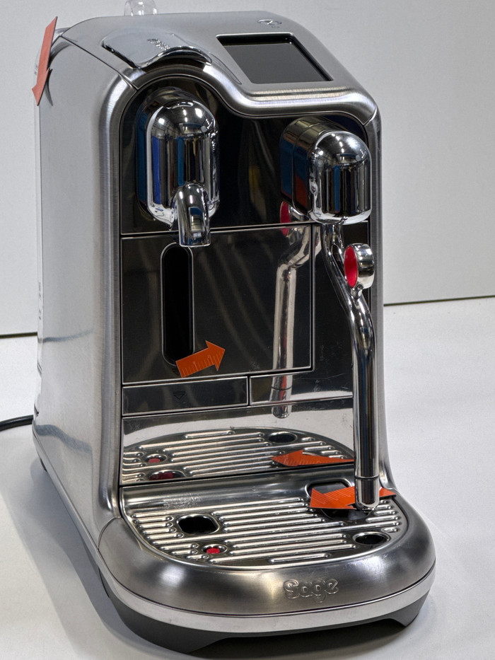 Sage Nespresso Creatista Pro SNE900BSS Stainless Steel 