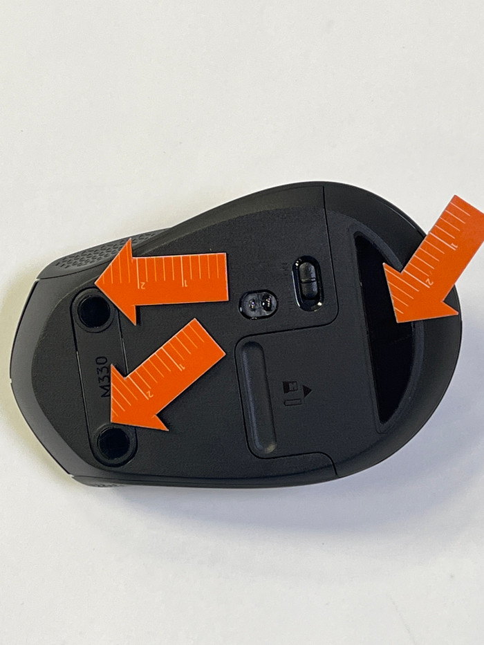 Logitech M330 Silent Plus Draadloze Muis Zwart 