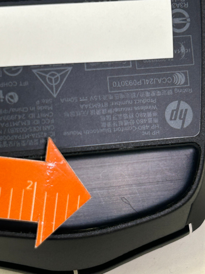 HP 480 Comfort Bluetooth Mouse 