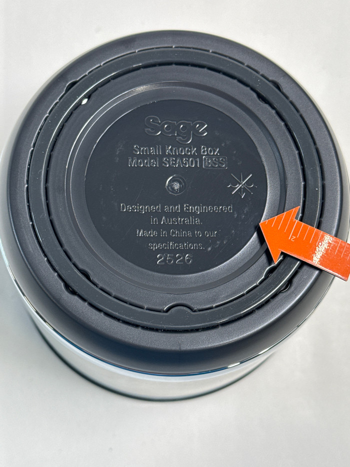 Sage the Knock Box 10 Stainless Steel 