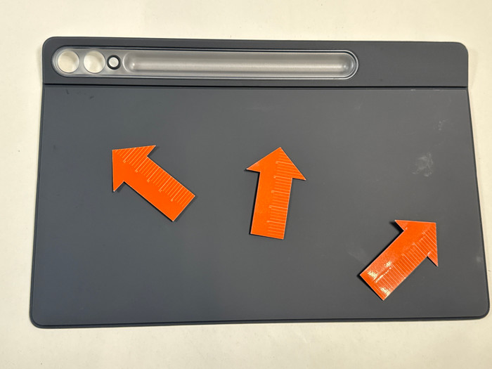 Samsung Galaxy Tab S10 Plus/S9 Plus/S9 FE Plus Keyboard Cover QWERTY Black 