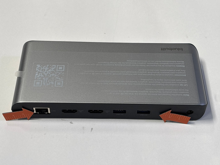 BlueBuilt DisplayLink Docking Station with USB-C 