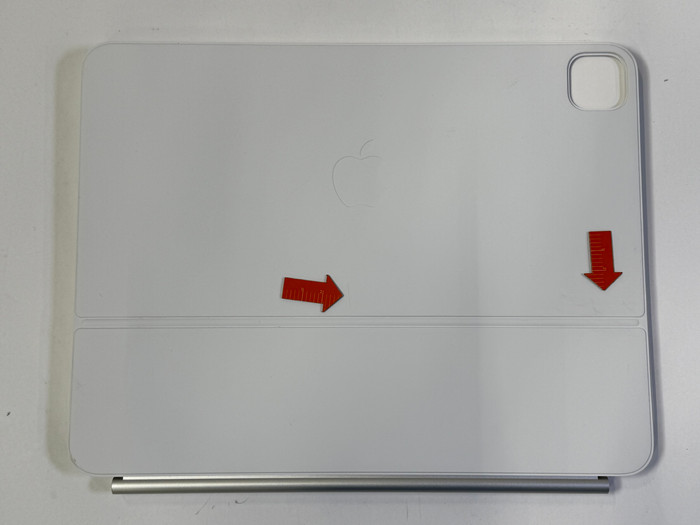 Apple Magic Keyboard iPad Pro 13 inches (2025/2024) QWERTY White 