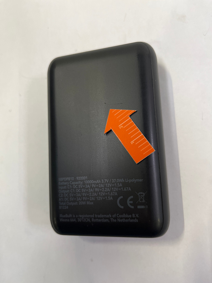 BlueBuilt Powerbank met Snelladen 10.000 mAh 