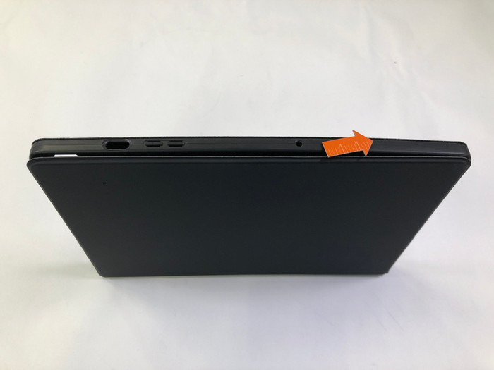 BlueBuilt Samsung Galaxy Tab A9 Plus Book Case Zwart 