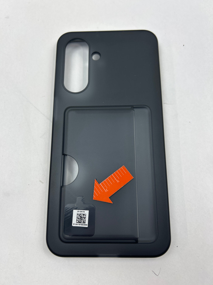 Samsung Galaxy A17 Card Slot Back Cover Zwart 