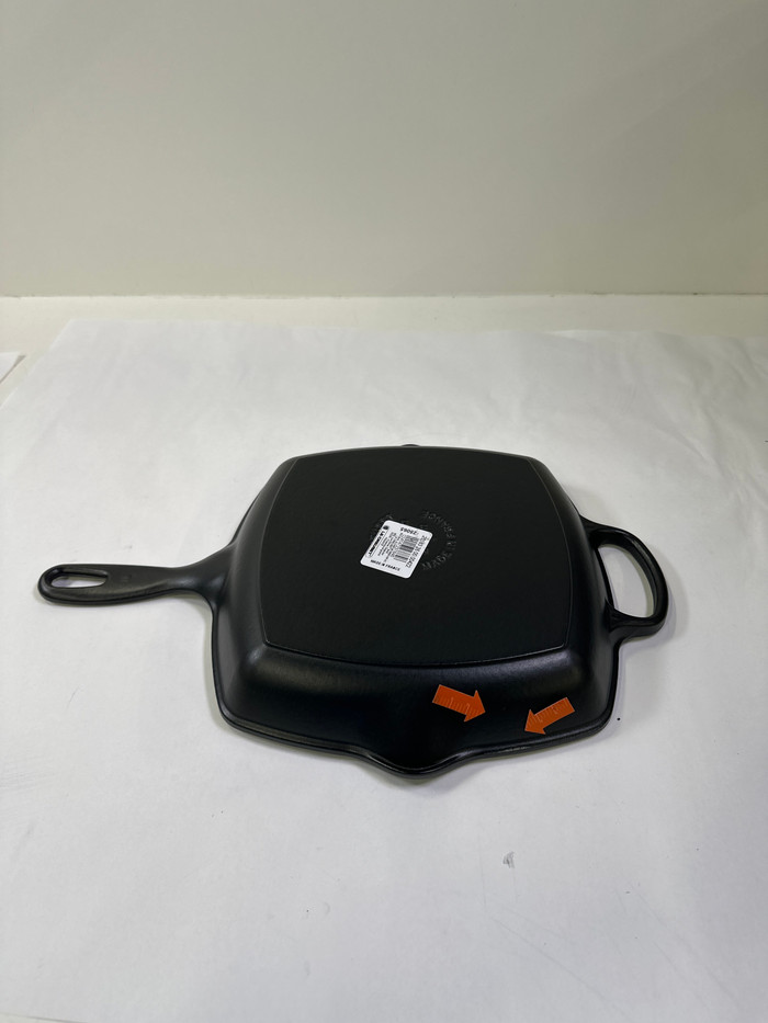 Le Creuset Skillet Square Grill Pan 26cm Black 