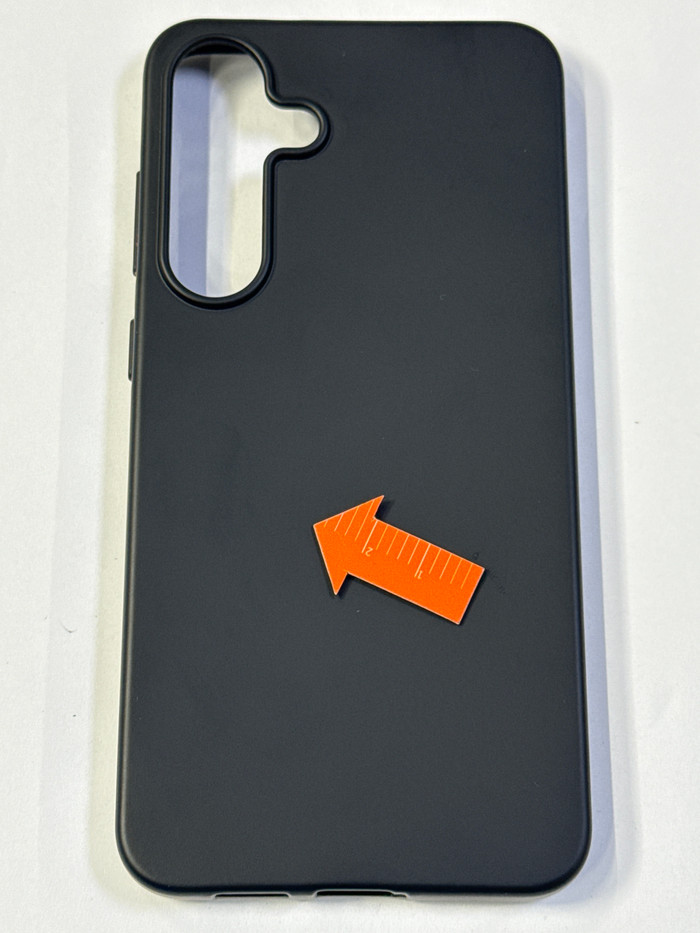 BlueBuilt Samsung Galaxy A55 Back Cover Zwart 