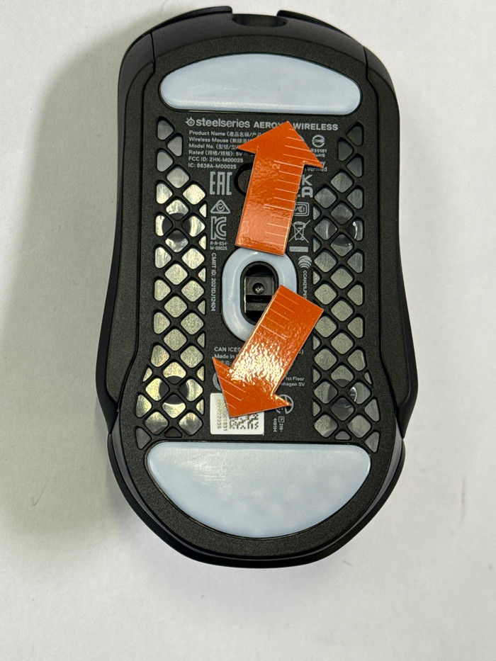 SteelSeries Aerox 5 Draadloze Gaming Muis Zwart 