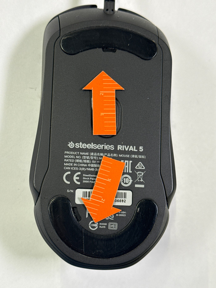 SteelSeries Rival 5 Gaming Muis 