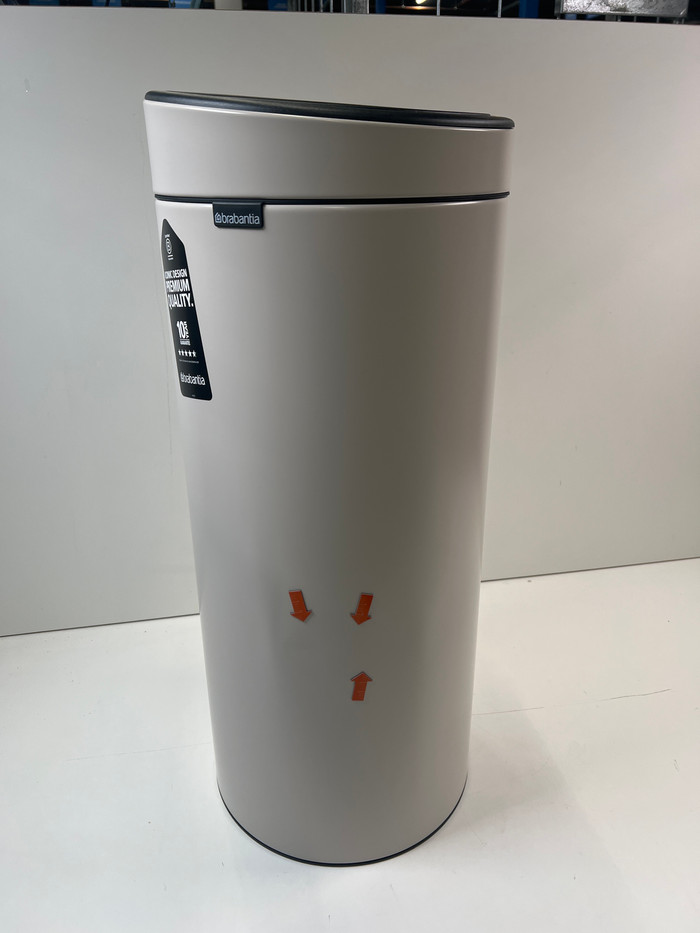 Brabantia Touch Bin 30L Soft Beige 