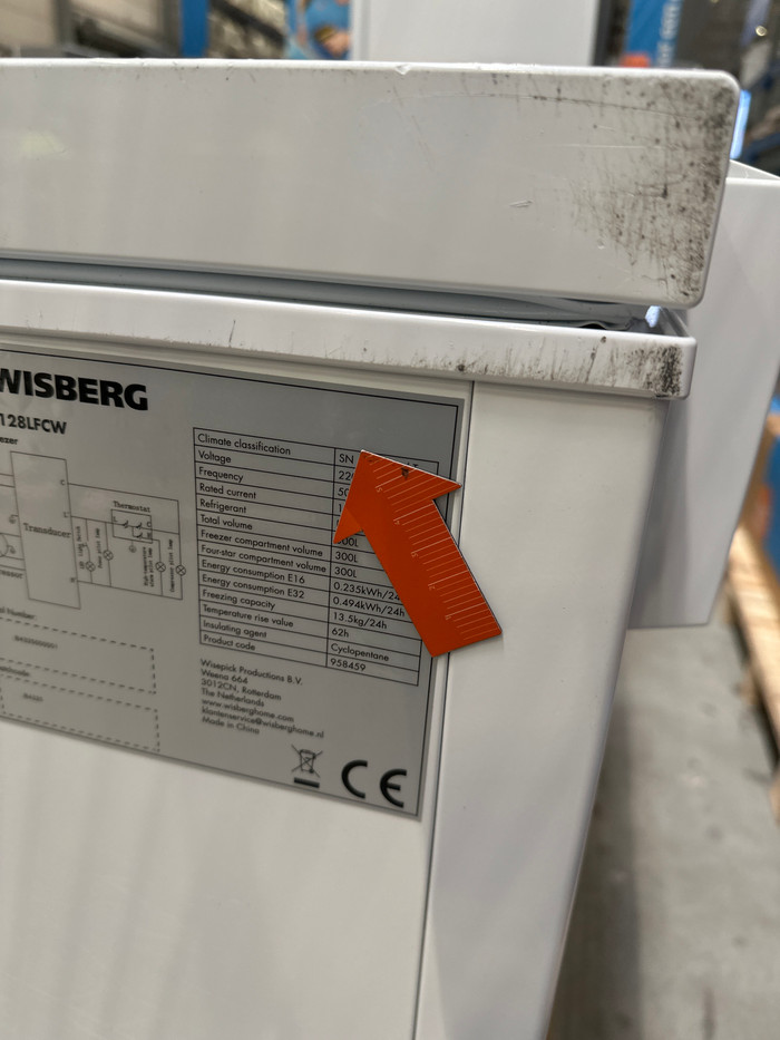 Wisberg WBCF128LFCW 
