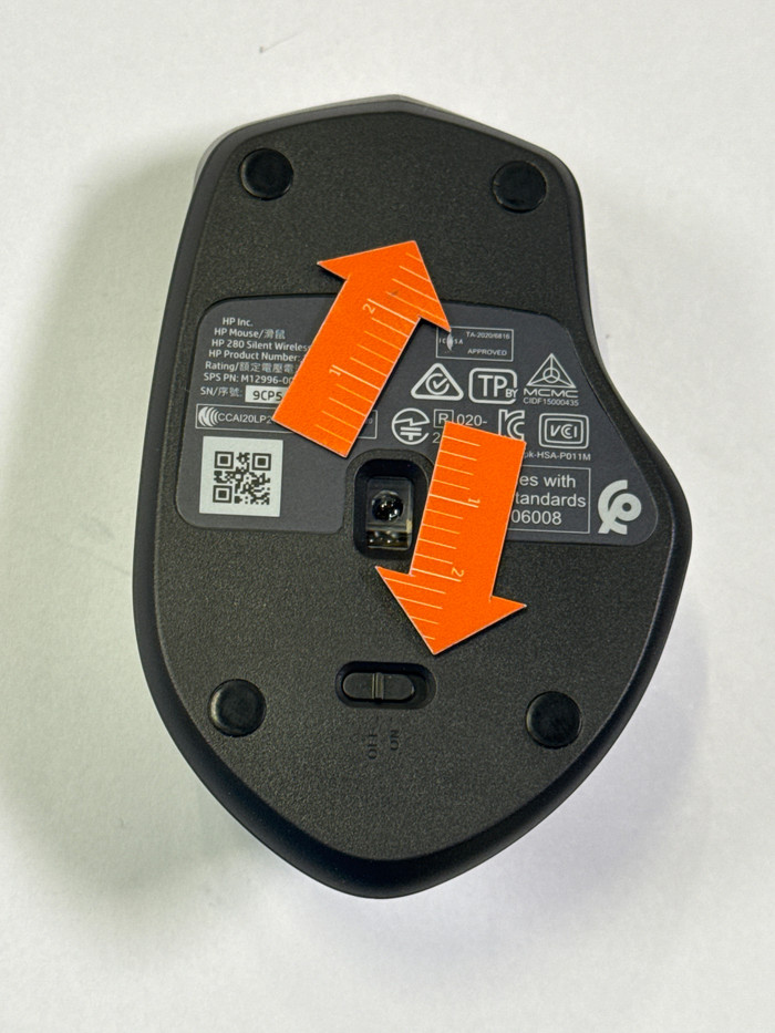 HP 280 Silent Draadloze Muis 