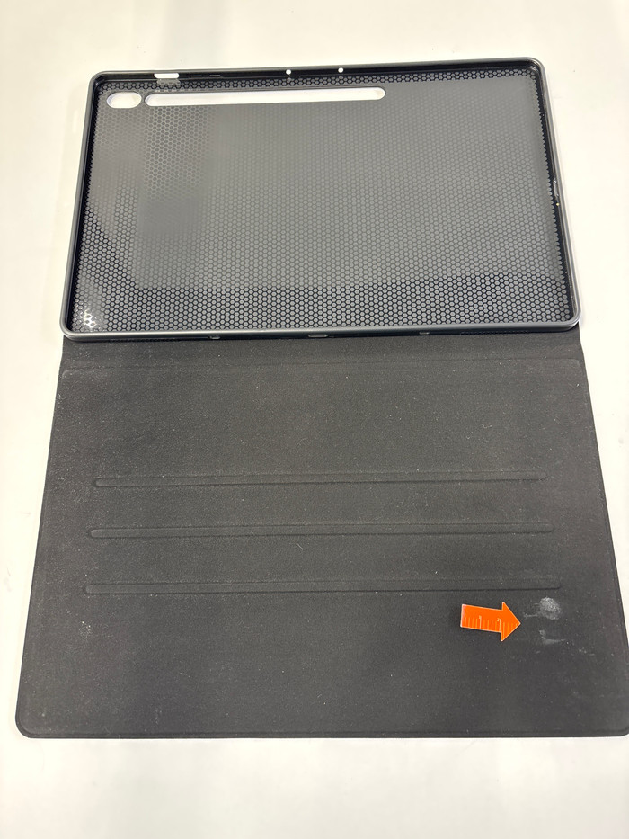 BlueBuilt Samsung Galaxy Tab S10 FE Plus Book Case Black 