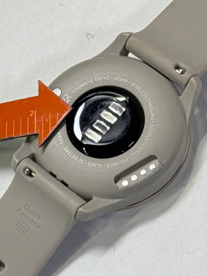 Garmin Vivomove Trend Goud/Grijs 