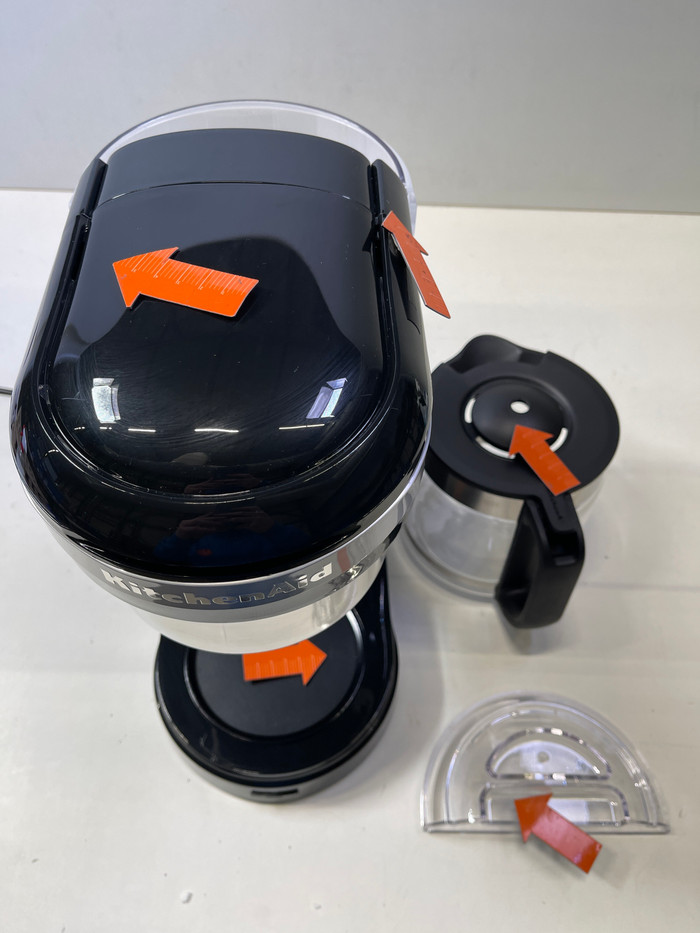 KitchenAid 5KCM1209EOB Black 