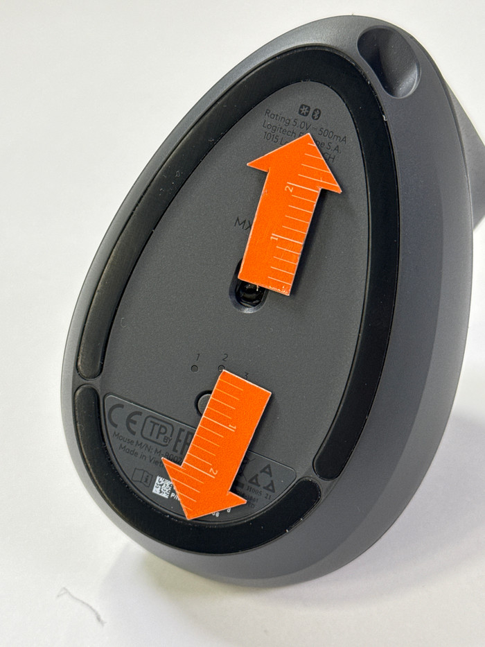 Logitech MX Verticale Ergonomische Muis 