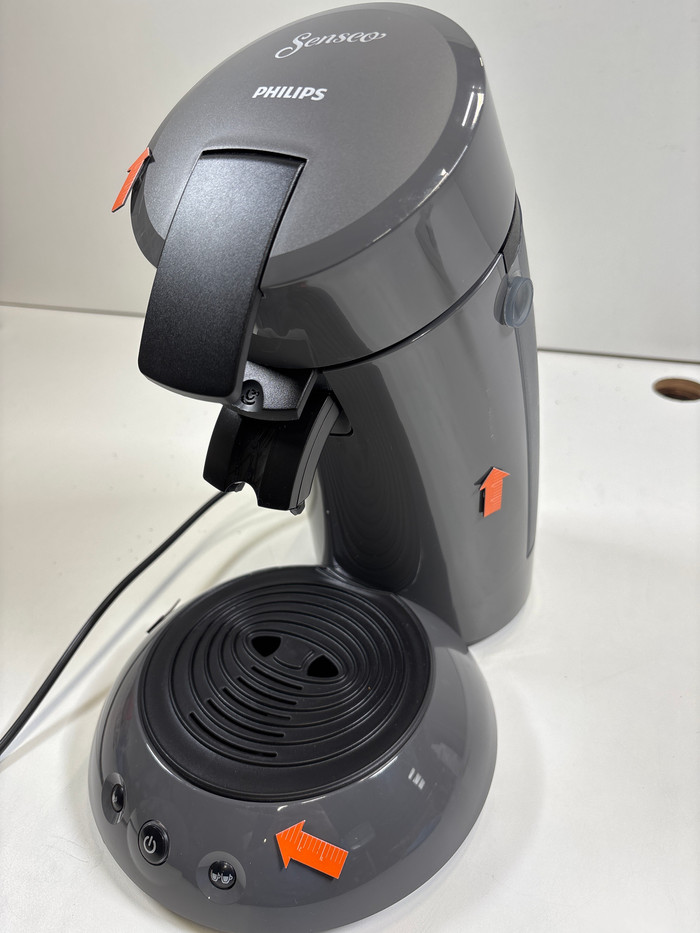 Philips Senseo Original HD6553/50 Zwart + koffiepads 