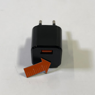 BlueBuilt Quick Charge Oplader met Usb A Poort 18W Zwart 