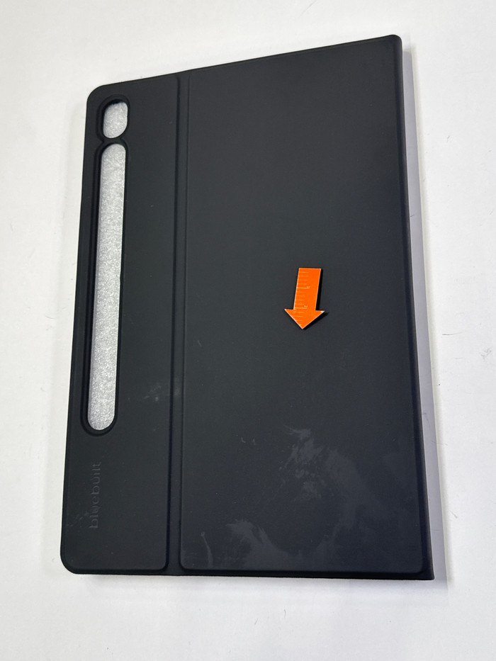 BlueBuilt Samsung Galaxy Tab S9/S9 FE/S10 FE/S10 Lite Book Case Zwart 